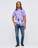 Men's Lilac Pique Polo, with Camoflague Print and Fusilier LDN Velvet Logo